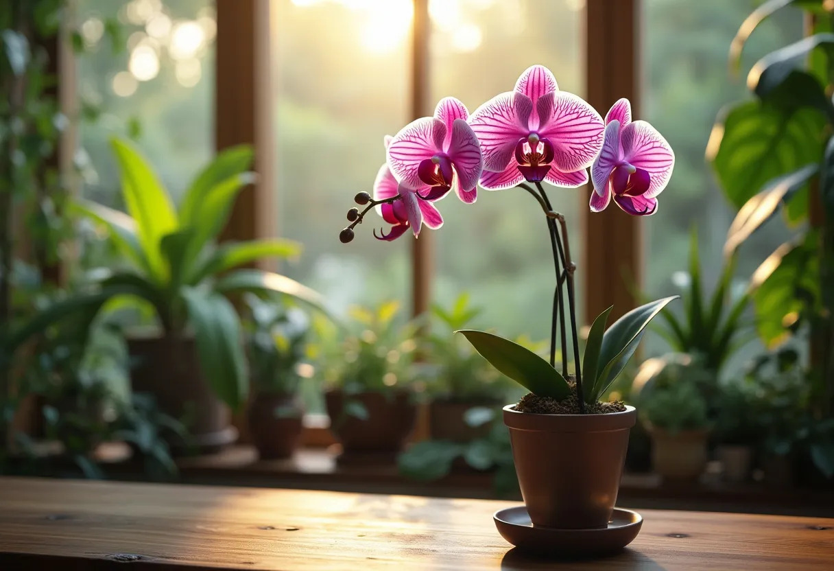 phalaenopsis positionnement